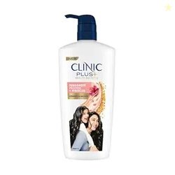 Clinic Plus Strength & Smooth Shampoo, Fenugreek Protein + Hibiscus fo