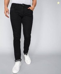 METRONAUT By Flipkart Men Slim Mid Rise Black Jeans