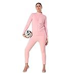 Vector X OWTS-321 Women Winter Wear High Neck Full Sleeves Sports Wear Track Suit (Pink) (Suitable for Running,training,Athleisure,Fitness, Yoga,Jogging & Gym)