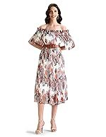 U.S. Polo Assn. Women’s Polyester A-Line Midi Casual Dress