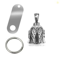 STHIRA Guardian Angel Motorcycle Bell Handful Good Luck Bells & Keyrin