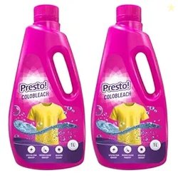 Amazon Brand - Presto! Colobleach 2L (1L x Pack of 2) | Detergent Add-