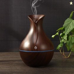 Aroma Diffuser with LED Light  USB Powered Tabletop Mist Humidifier fo