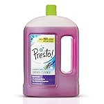 Presto! Disinfectant Surface & Floor Cleaner Liquid | Lavendar | 2 Litre | 1 Can | Kills 99.9% Germs | Removes Stains | Safe On Hands