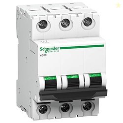 Schneider Electric A9N3P40C CMcb 40A Tp C-Curve Acti9 10Ka - A9N3P40C,