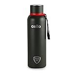 CELLO Duro Kent Insulated Stainless Steel Flask Water Bottle For Daily Use 750 ml, Military Green | Double Wall Vacuum Insulated 24 Hours Hot & Cold Thermos Water Bottle For Office School Gym & Travel