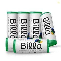 BILLA Garbage Bags Medium Size Green | 19 x 21 Inches (48x56 CM) | Str