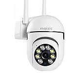 Maizic Smarthome Mini Fox Ptz 5 MP FHD WiFi Indoor CCTV Camera with Color Night Vision, Two Way Audio, Motion Detection, Multi Users View and Memory Card Support (Up to 128 GB)