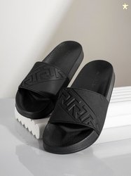Red Tape Men Self Design Rubber Casual Sliders