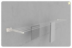 OLMARTT KITCHENWARE Stainless Steel Foldable Cloth Dryer Stand with Ti