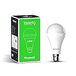 Goldmedal Inverto 12W B22 Emergency Rechargeable LED Bulb |Inverter Bulb for Home & Shops | Upto 4 Hour Back Up | Ideal for Power cuts | Energy Efficient |Cool Daylight(6500K)