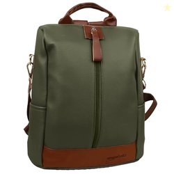 amazon basics Women Convertible PU Leather 2 Compartment Backpack | Wa