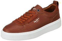 PEPE JEANS Men's Cup Sole Sneakers Brown