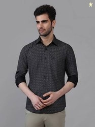 Kenneth Cole Men Slim Fit Solid Button Down Collar Casual Shirt