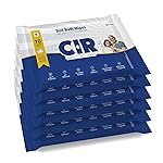 CIR Soft Body Cleansing Wet Bed Bath Wipes for Adults | Body Sponging | Extra Large, 10 Wipes/Pack (Pack of 6), 60 Wipes, White, One Size