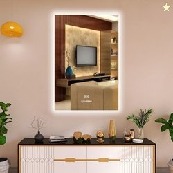 LUPPRA 12 x 18 Touch-Sensor LED Wall Mirror Bathroom Mirror (Rectangle