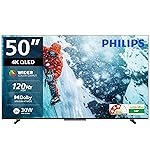 Philips 127 cm (50 inches) 8100 Series 4K Ultra HD Smart QLED Google TV 50PQT8100/94
