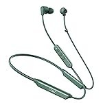 Boat 2025 Launch Rockerz Trinity Grande, 150H Battery, Hi Res Audio by LDAC, Dual Pair, ENx Tech, Stream Ad Free Music via App Support, Bluetooth Neckband, Wireless with Mic Earphones (Green)