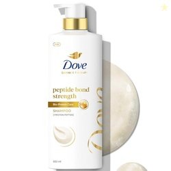 Dove Peptide Bond Strength Shampoo for Dry & Damaged Hair - 650 ml | E