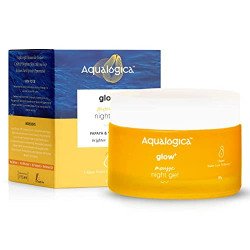 Aqualogica Glow+ Mousse Vitamin C Night Gel with Papaya for Pigmentati