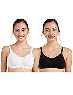 Symbol Women’s Non-Padded Non-Wired Full Coverage Backless Bra