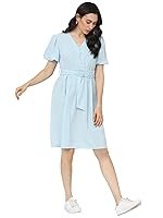 Tokyo Talkies Womens Blue Midi Dress