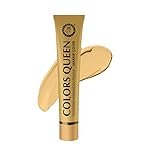 Colors Queen Film Studio Makeup Cover Foundation with SPF-30 | Lightweight, Long Lasting Waterproof Foundation | Full Coverage, Hypoallergenic Matte Finish for Face Makeup (224)