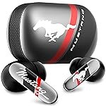 GOBOULT x Mustang Dyno Earbuds with 60H Playtime, App Support, Dual Pairing, 4 Mics ENC, 45ms Low Latency, 13mm Drivers, Touch Controls, Made in India, IPX5 Ear Buds Wireless (Silver)