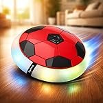 Lifelong Smart Electronic Rechargeable Hover Air Ball Football Toy, 2000mAh, USB Type-C, 3 Speed Modes, LED Light, Strong Body, Indoor Soccer, Safe, Ages Kids to Adults, Birthday Gift for Boys & Girls