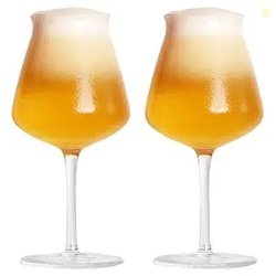 Sipologie Teku Stemmed Beer Glass 400Ml, Set Of 2 - Enhances Aromas Fo