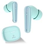 pTron Bassbuds Prism in-Ear TWS Ear Buds w/ 3D AudioScape, 45Hrs Playtime, TruTalk AI-ENC Calls, 50ms Low Latency Sync, BTv5.3, Snug-fit, Type-C Charging, Voice Asst. & IPX5 Water Resistant (Julep)