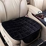 HSR Comfortable Ultra-Soft Memory Foam Car Seat Cover with Non-Slip Grip and Storage Pouch â Universal Fit, Car Seat Cover (Black Front 1PC)