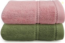 HOUSE OF TERRY Cotton 400 GSM Hand Towel Set (Pack of 2)