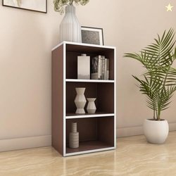 Nilkamal Halo 3 Tier Engineered Wood Free Standing Book Shelf Cabinet