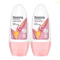 Rexona Fresh Rose Even Skin Tone Underarm Roll-On Deodorant for Women