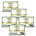Khadi Neem Handmade Bathing Soap Bar 125g (Pack of 5) | Natural & Herbal | Deep Cleansing for Glowing Skin | Removes Dirt & Excess Oil | For Itchy, Red, & Irritated Skin | All Skin Types