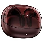 Boat 2025 Launch Airdopes Plus 311, Glass Design, ENx Tech, Fast Charge, 50 Hrs Battery, Stream Ad Free Music via App Support Bluetooth Earbuds, TWS Ear Buds Wireless Earphones with mic (Crimson Red)