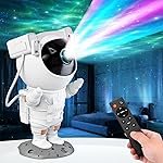 Lifelong Astronaut Galaxy Projector Light for Bedroom with Remote| White Finish |Star, Nebula & Space Night Lamp with Timer | Decorative Light for Gifting| 360Â° Projection Kids & Adults (LLEGP18)