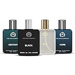The Man Company Premium Perfume Gift Set for Man 4 X 50ml – Black, Hope, Destiny and Sky | Luxury Long-Lasting Fragrance For Man | Anniversary fragrance | Valentine Gift For Boyfriend | For Party, Outing, Office & Date