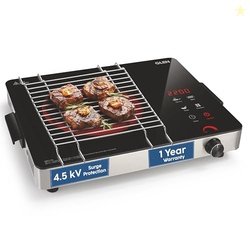 Glen 2200W Infrared Cooktop Stove with Steel Grill Rack Touch Control,