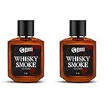 BEARDO Whisky Smoke Perfume For Men, 50Ml X 2 | Eau De Parfum | Strong Long Lasting| Spicy, Woody Oudh | Body Spray | Gift For Husband And Boyfriend | Christmas Gift | Gift For Friends