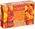 Vaadi Herbals Perky Peach Soap with Almond Oil, 75g (Pack of 12)