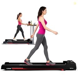 Lifelong Walking Pad Treadmill | 3 HP Brushless Motor | 2-Level Manual