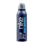 NIKE – Blue Bamboo 200 ml, Deodorant Man Spray, Anti-Stain Deodorant for All Skin Types, 0% Aluminium Salts, Long Lasting, Marine Woody Aromatic Fragrance