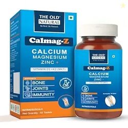 Calmag-Z Calcium Magnesium Zinc Tablets with Vitamin D3 & K2 (MK7) | B