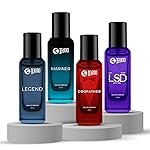 Beardo The Masculine Four- LSD,Mariner,Legend & GodFather Perfume for Men (20ml x 4) | Long Lasting Fragrance | Long Lasting Perfume for Men | Gift for Men | Gift for Friend