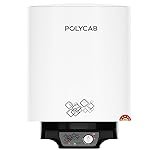 POLYCAB Celestia 5-Star 15L Water Heater (Geyser) | 5-yr tank & 2-yr product warranty | Temperature Control Knob | Enhanced Safety, Rust Proof Tank | Efficient HeatingãWhiteã
