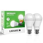 LEDURE 9W Uromaxx Bulb Series, Eco-Friendly, Mercury-Free, B22 Base, Energy-Efficient LED Light Bulb for Home and Office (Cool White – Twin Pack)