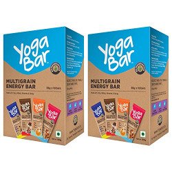Yogabar Energy Bars - Pack Of 20|Healthy Diet With Fruits,Nuts,Oats An