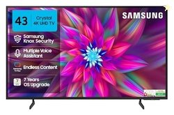 Samsung 108 cm (43 inches) Crystal 4K Vista Pro Ultra HD Smart LED TV